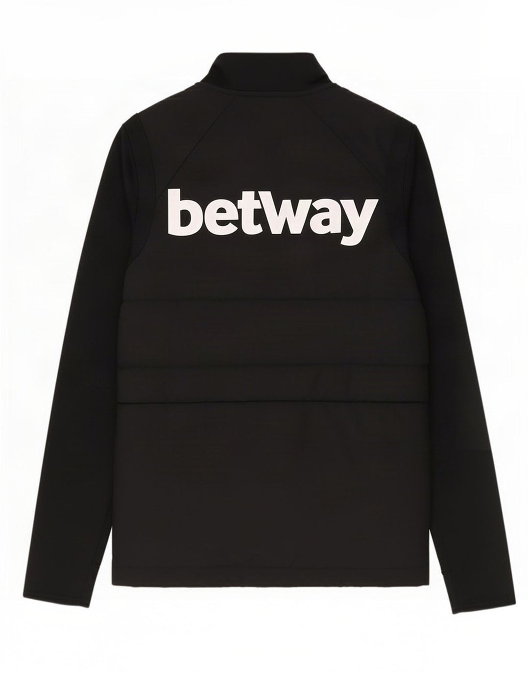 Męska wyściełana kurtka Umbro Graphic UK 36, mała, czarna, poliester