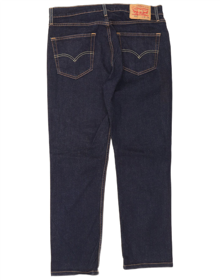 Męskie jeansy LEVI'S 511 Slim W33 L30 Granatowa bawełna