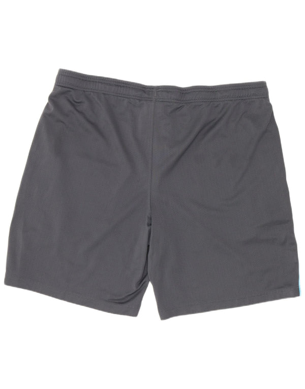 Męskie spodenki sportowe Under Armour 2XL, szary poliester z blokami kolorów