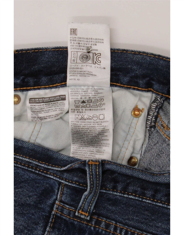 Męskie jeansy Levi's 514 Straight W38 L30 Niebieskie bawełniane