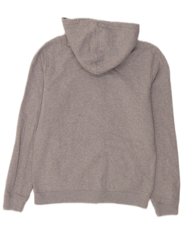 Męski sweter z kapturem i zamkiem All Saints, mały, szary, bawełniany