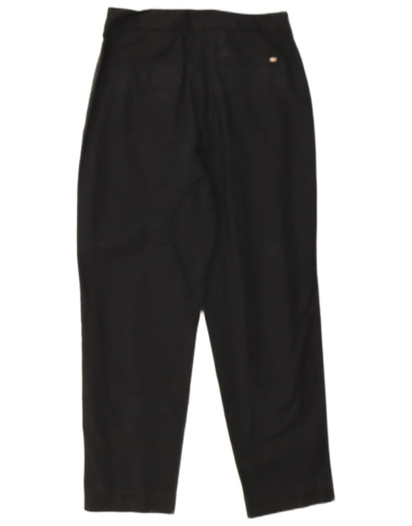 Damskie zwężane spodnie Chino Tommy Hilfiger UK 10 Small W28 L26 Czarne