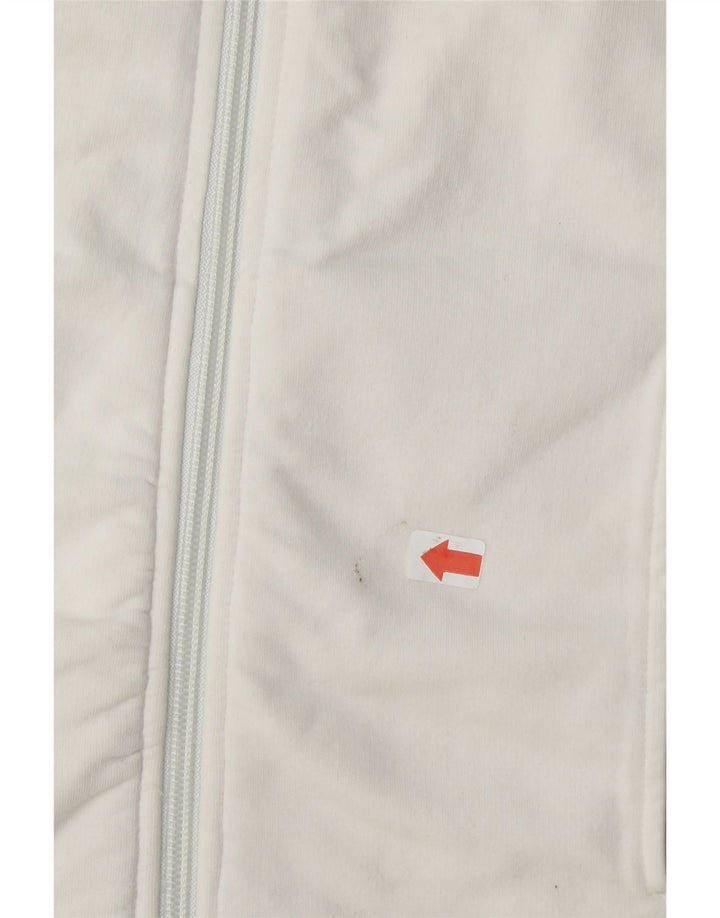 REEBOK Womens Tracksuit Top Jacket UK 12 Medium White Colourblock Vintage Reebok and Second-Hand Reebok from Messina Hembry 