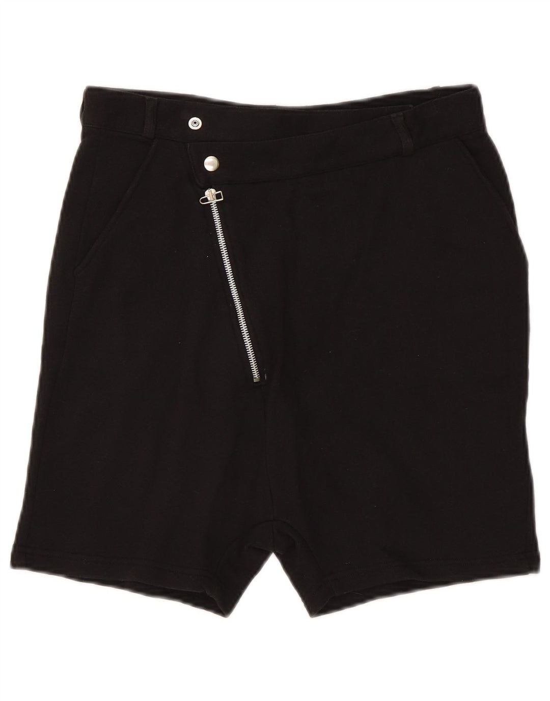 Męskie spodenki chino Zara, średnie W31, czarne, bawełniane