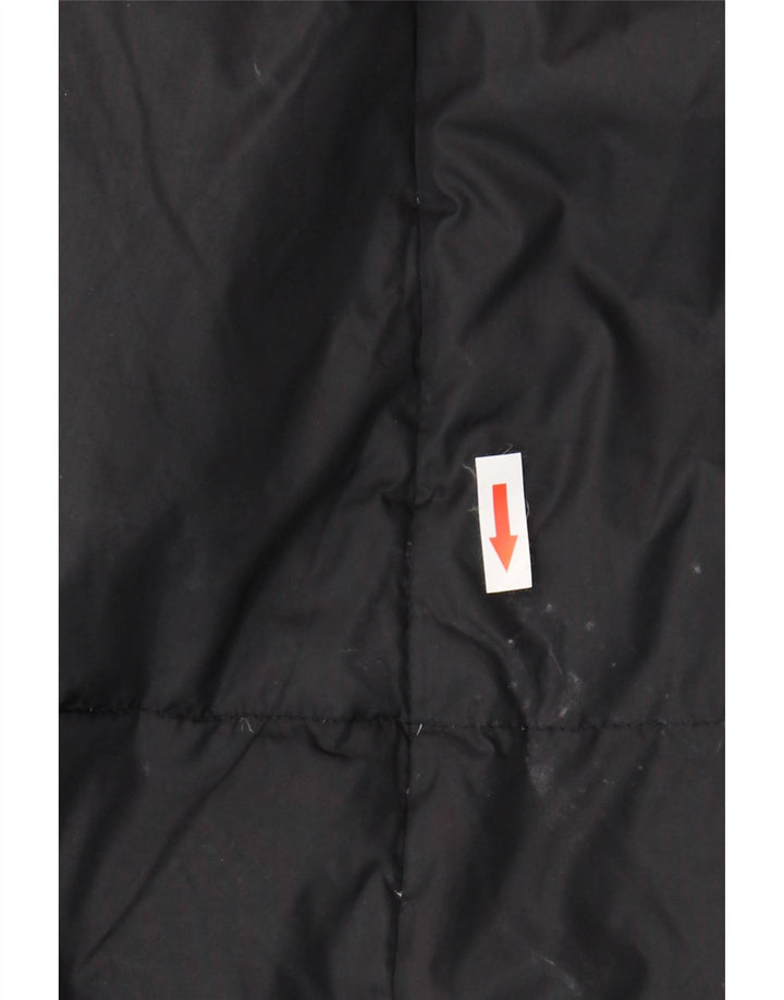 Damski płaszcz z kapturem i ociepleniem Gas UK 14, średni czarny poliamid