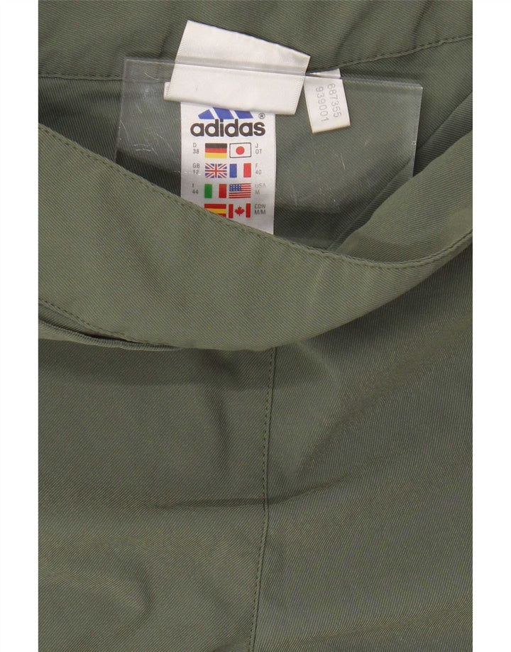 Damskie bermudy Adidas UK 12 Medium W28 Khaki Poliester