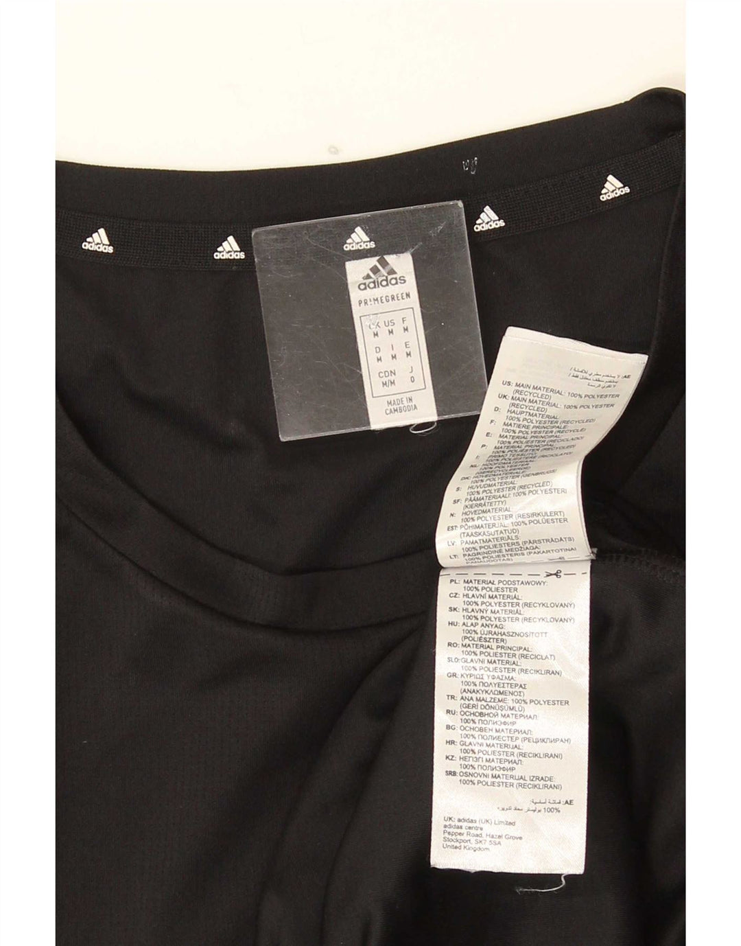 Męska kamizelka Adidas Aeroready Top, średni czarny poliester