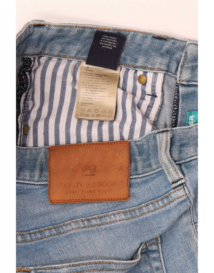 Spodnie damskie Scotch & Soda W29 L32 Niebieskie bawełniane