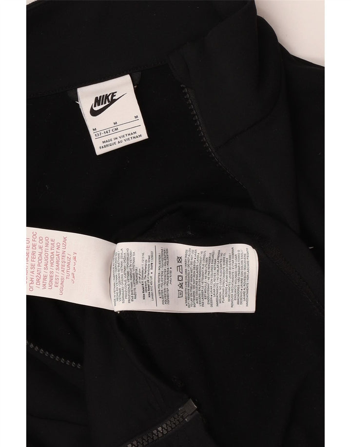 Chłopięca kurtka dresowa Nike Graphic 10-11 lat, średni czarny poliester