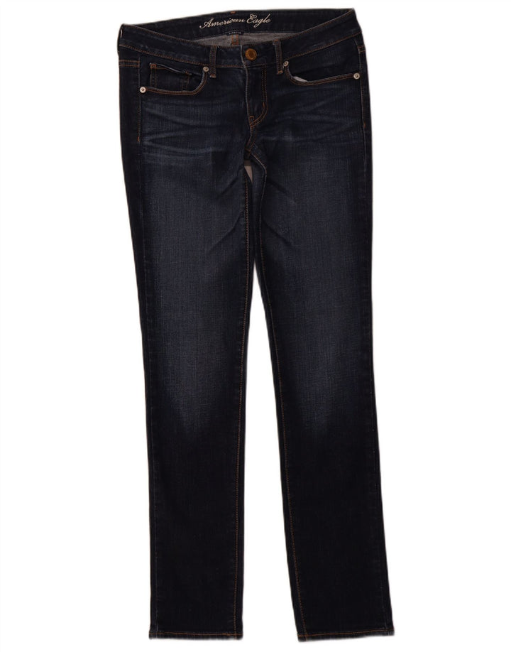 Damskie jeansy skinny AMERICAN EAGLE W29 L31 granatowe