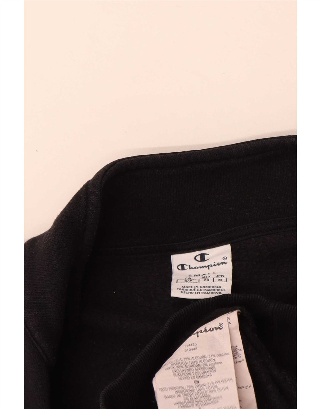 Damska bluza Champion Oversize Graphic Jumper UK 10 Small Black