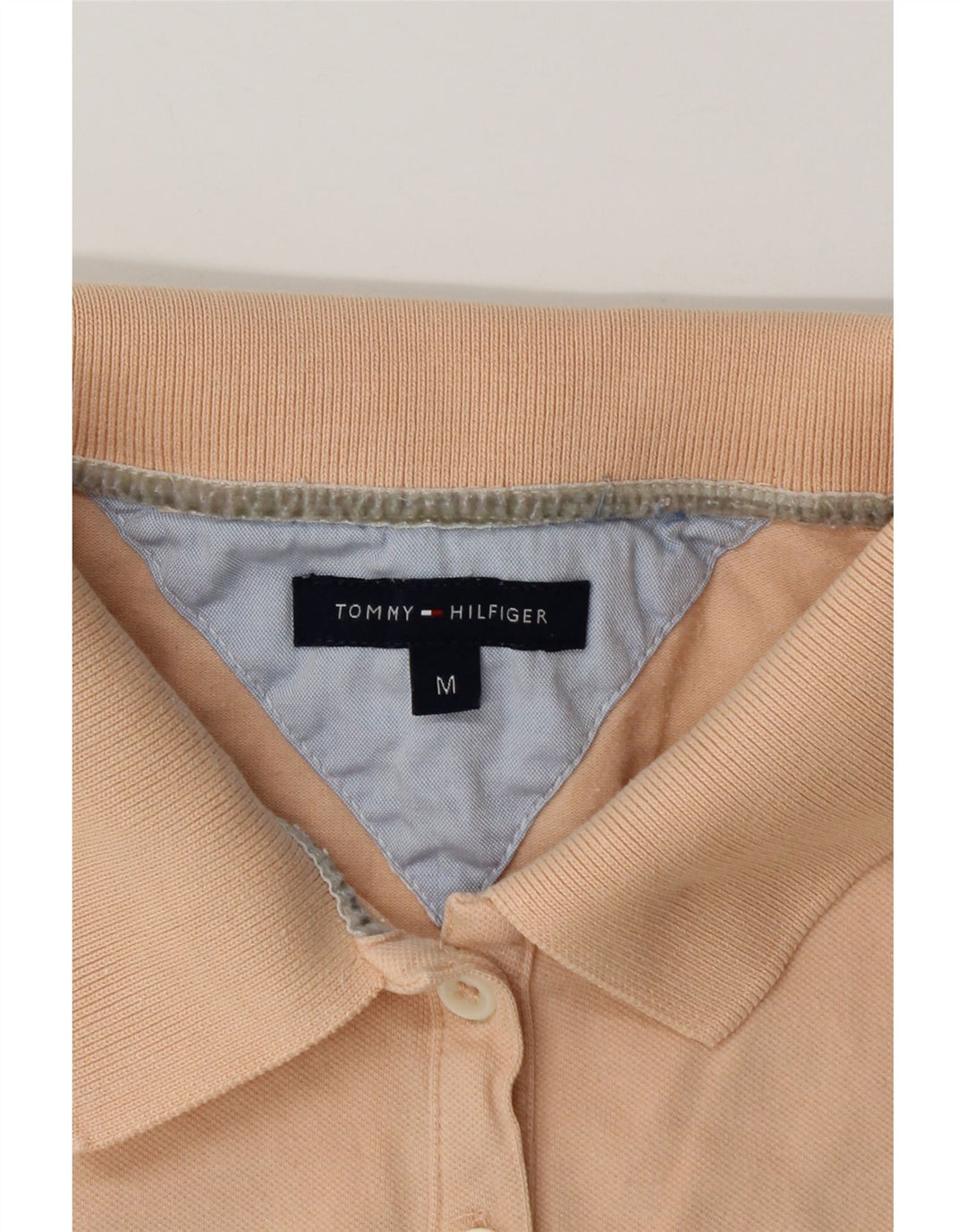 Damska koszulka polo Tommy Hilfiger UK 12, średnia pomarańcza