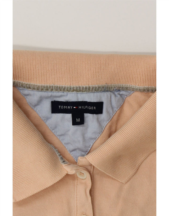 Damska koszulka polo Tommy Hilfiger UK 12, średnia pomarańcza