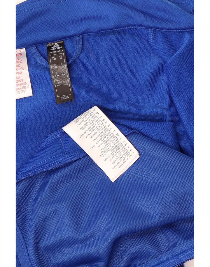 Chłopięca bluza dresowa ADIDAS Primegreen Graphic 7-8 lat niebieska