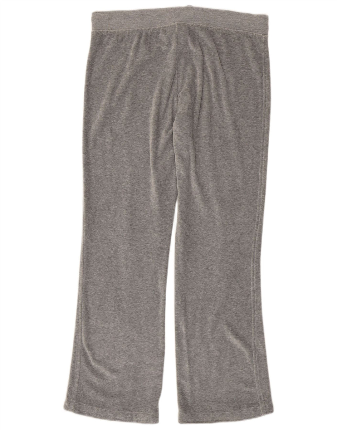 Damskie spodnie dresowe Champion welurowe UK 16, duże, szare, bawełniane