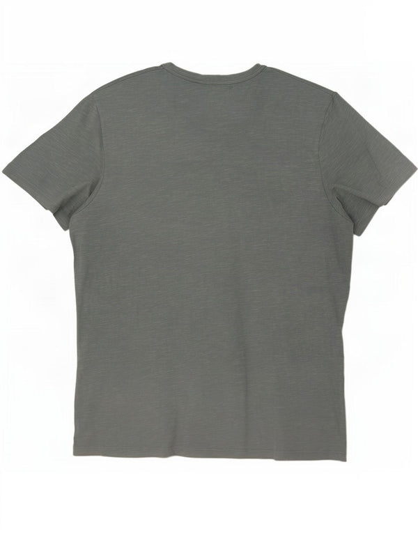 T-shirt męski Jack & Jones, 2XL, niebieska bawełniana w plamki