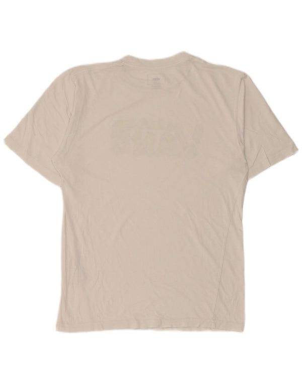 Vans Womens Custom Fit Graphic T-Shirt Top UK 18 XL White Cotton