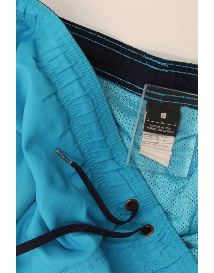 Męskie spodenki kąpielowe Nike Graphic, duże, niebieskie, poliestrowe