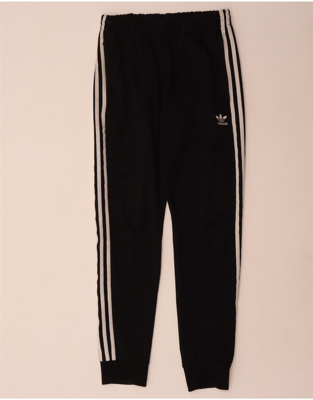 Adidas Męskie Spodnie Dresowe Joggery Małe Czarne Poliester