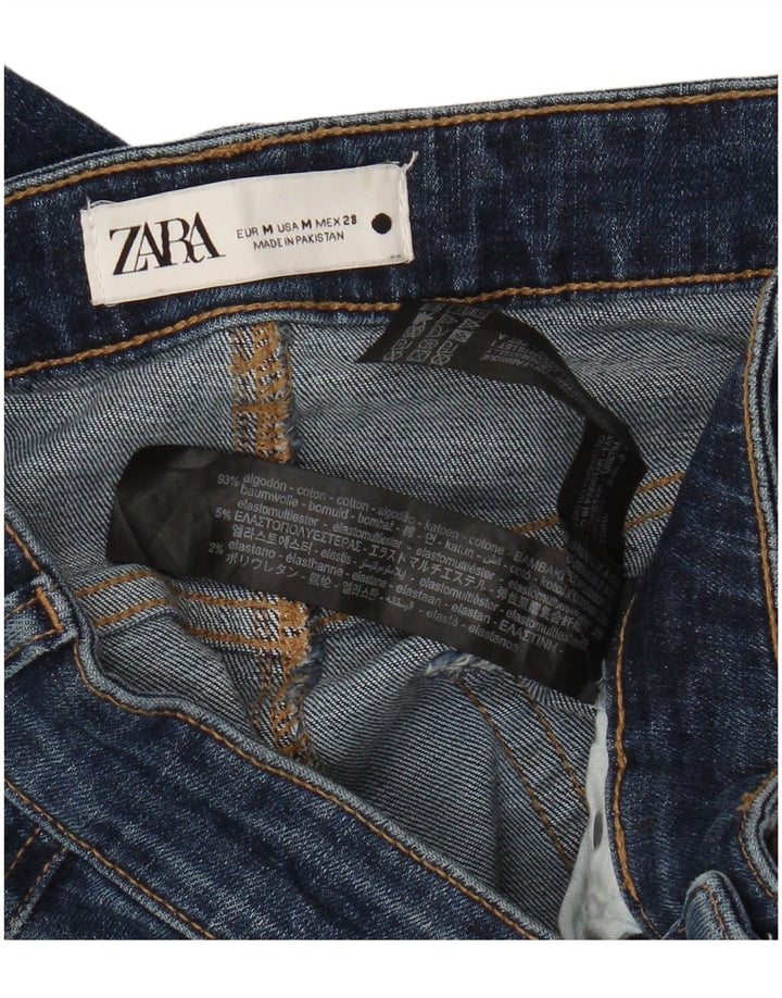 Spódnica damska Zara Maxi Denim Medium W28 Granatowa bawełna
