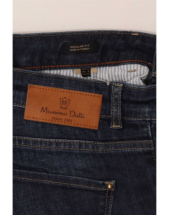 Jeansy damskie Massimo Dutti EU 40 Medium W30 L31 Granatowe