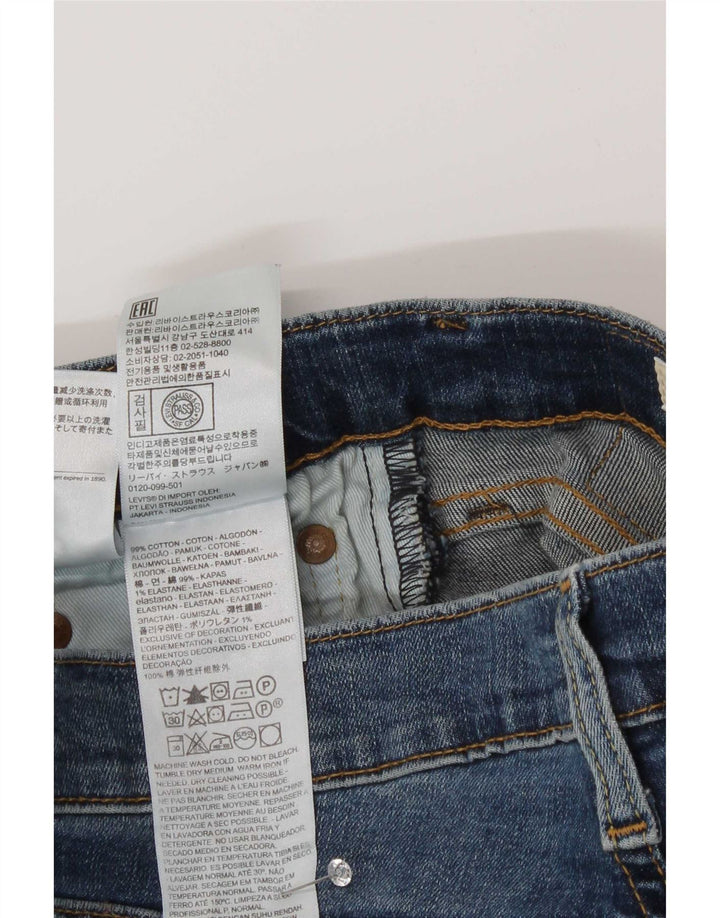 Męskie jeansy Levi's 511 Slim W29 L32 Niebieska bawełna