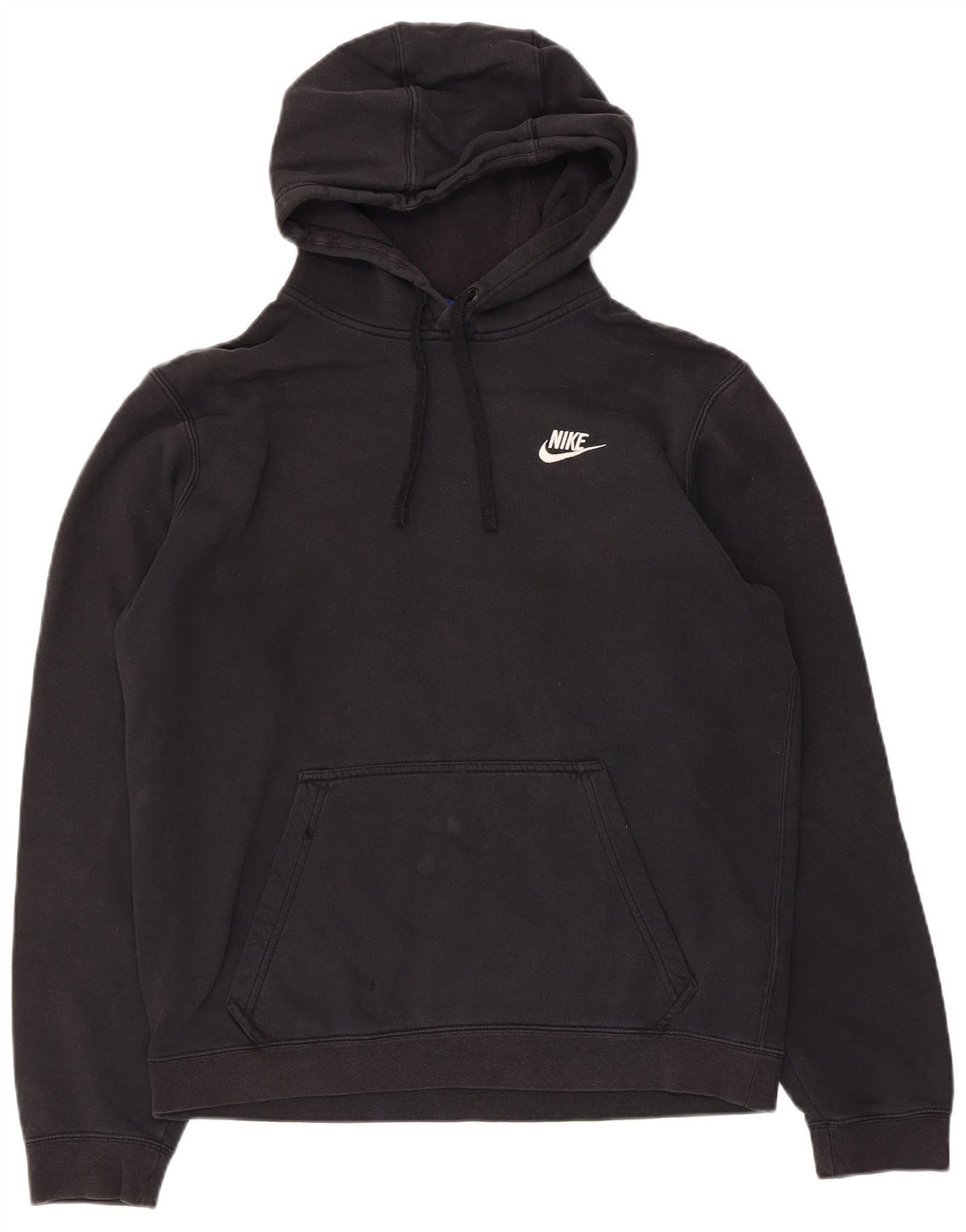 Męska bluza z kapturem Nike, średnia czarna, bawełniana