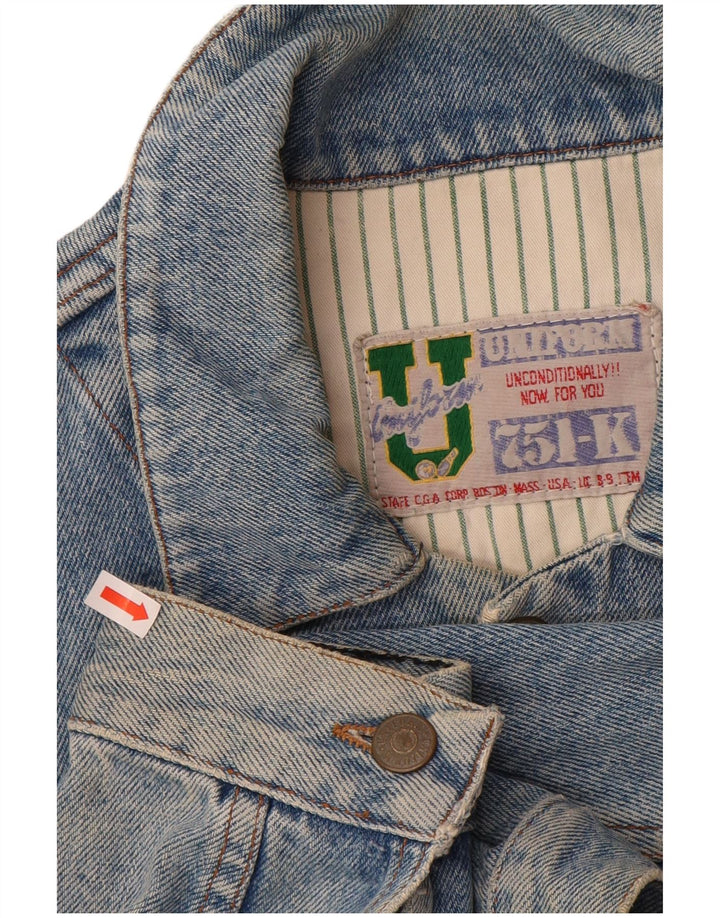 Męska kurtka dżinsowa UNIFORM UK 38 średni niebieski