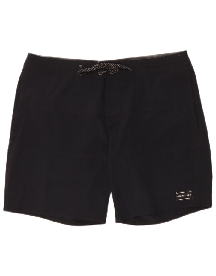 Męskie spodenki kąpielowe Quiksilver, duże, czarne, poliestrowe