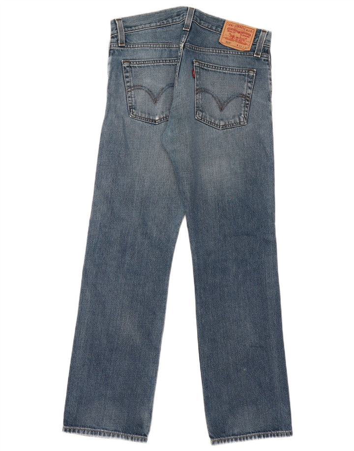 Męskie jeansy LEVI'S 514 Slim Straight W32 L32 Niebieskie bawełniane