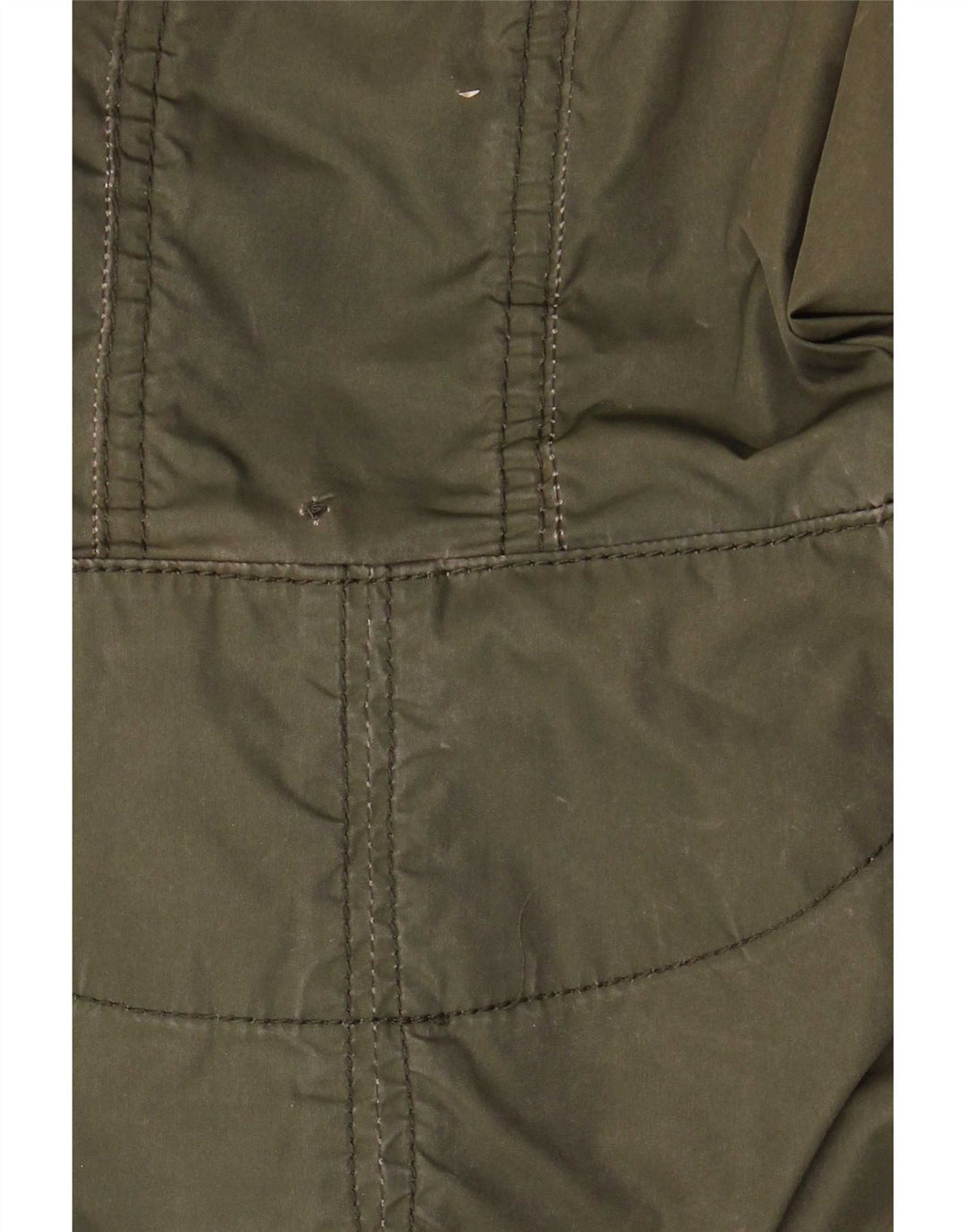 Damska kurtka parka z kapturem KHUJO UK 20 2XL Khaki Poliester