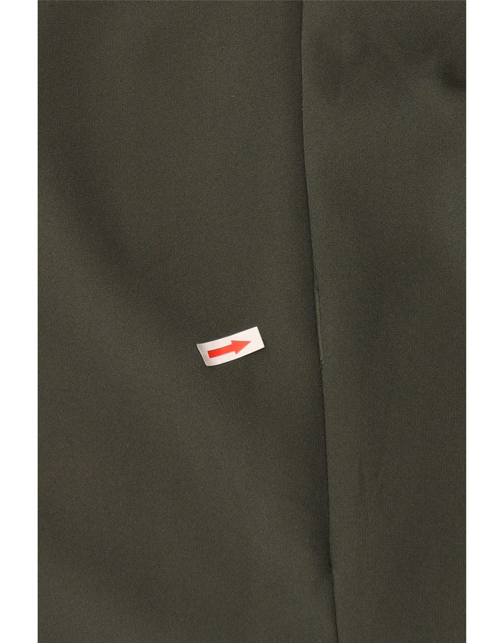 Damska sukienka płaszczowa bez rękawów Zara UK 12, średni khaki, poliester