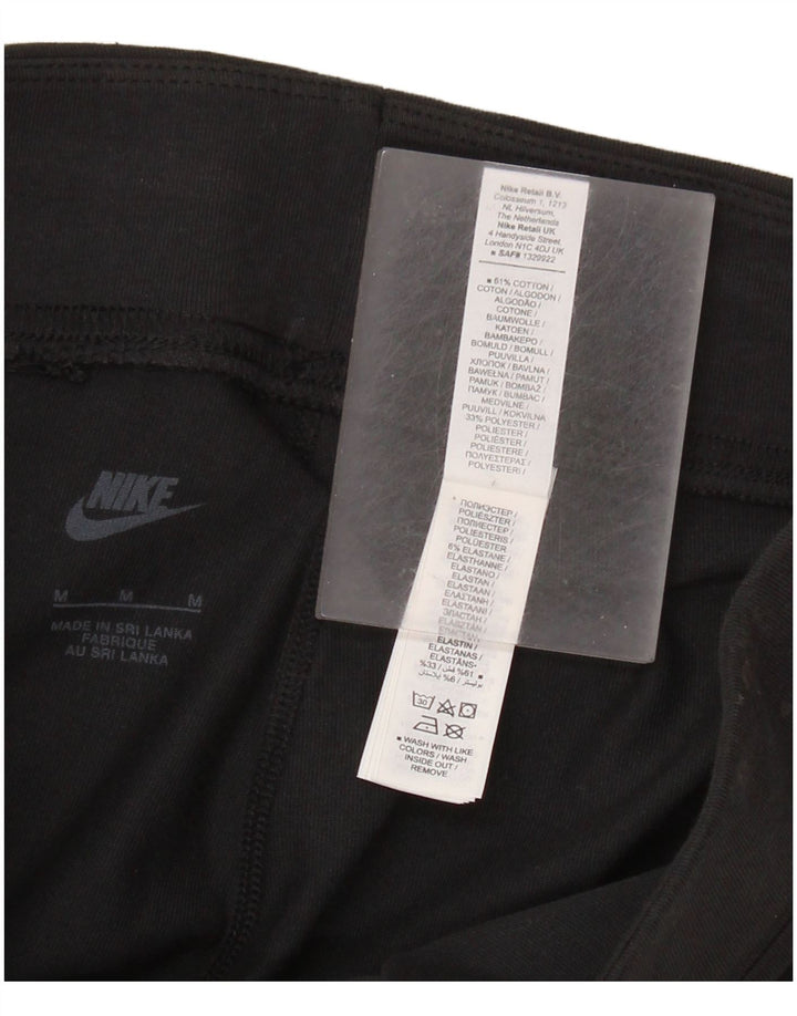 Damskie legginsy NIKE Graphic UK 12, średnie czarne, bawełniane