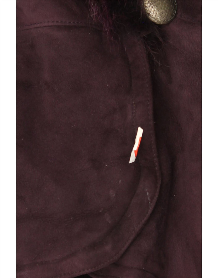 Vintage damska kurtka oversize z rękawem 3/4 IT 42 średni fiolet