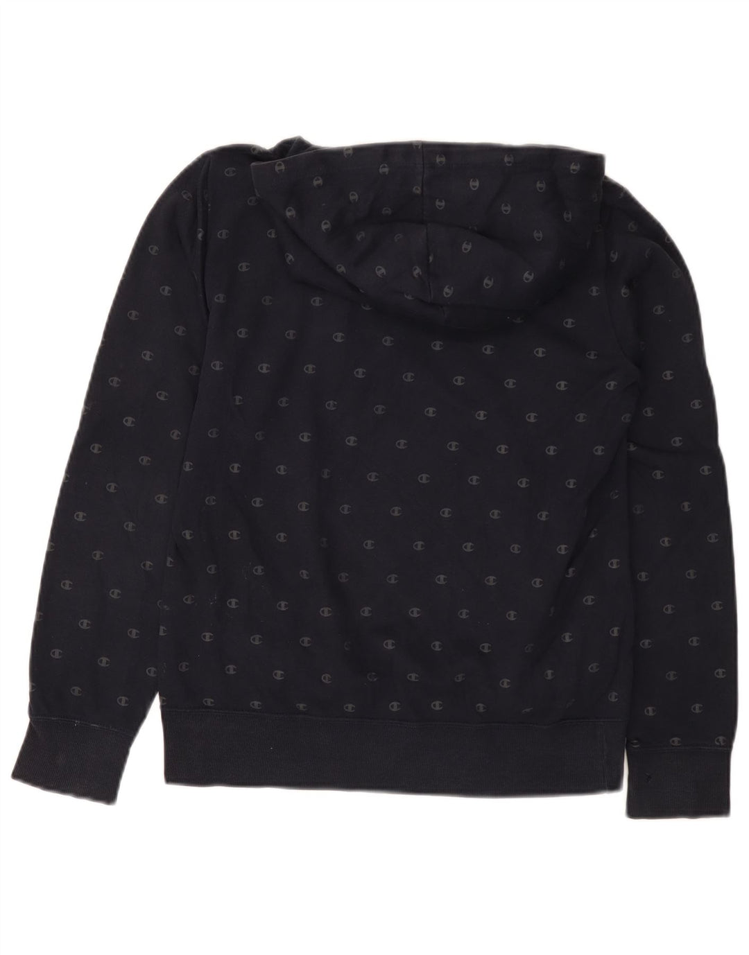 Damski sweter z kapturem CHAMPION, UK 12, średni granatowy, bawełniany