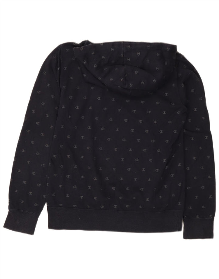 Damski sweter z kapturem CHAMPION, UK 12, średni granatowy, bawełniany