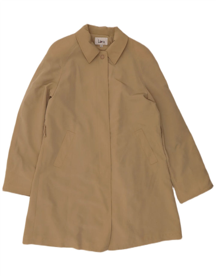 Płaszcz damski Libra US 12, duży, beżowy, poliester