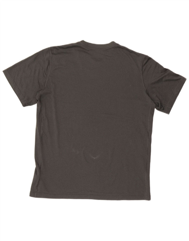 Męski T-shirt Nike Dri Fit, duży, szary, poliestrowy