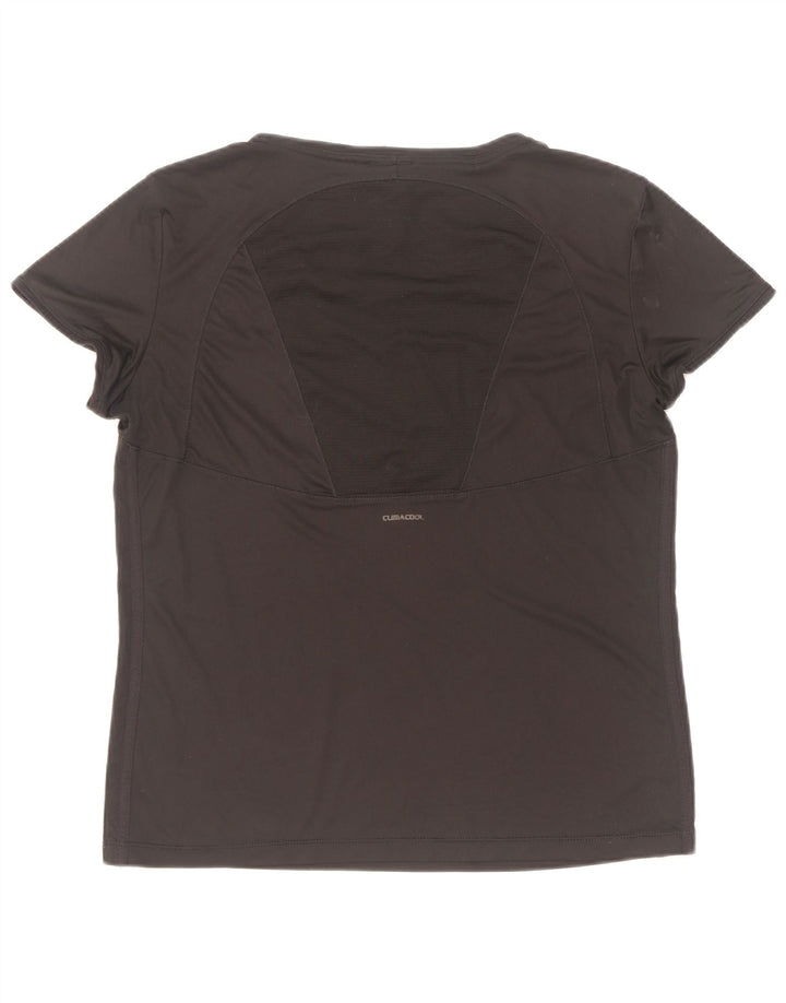 Damska koszulka Adidas Climacool Top UK 16, duża, czarna, poliester