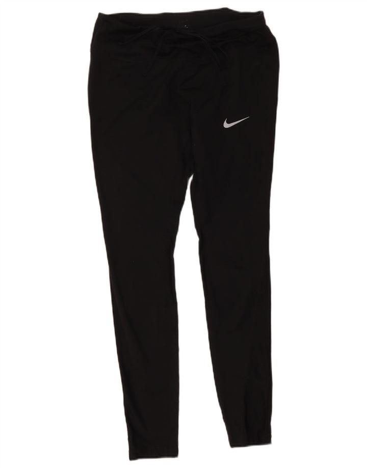 Damskie legginsy Nike Dri Fit UK 14, średnie czarne