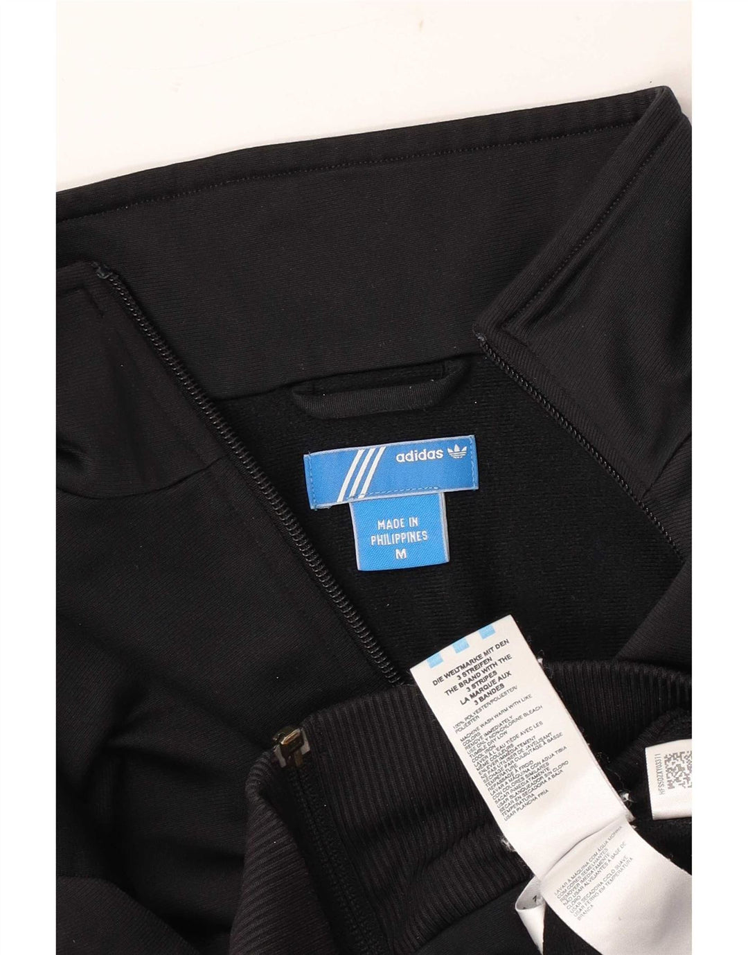 Damska bluza dresowa Adidas UK 14 Średni czarny poliester