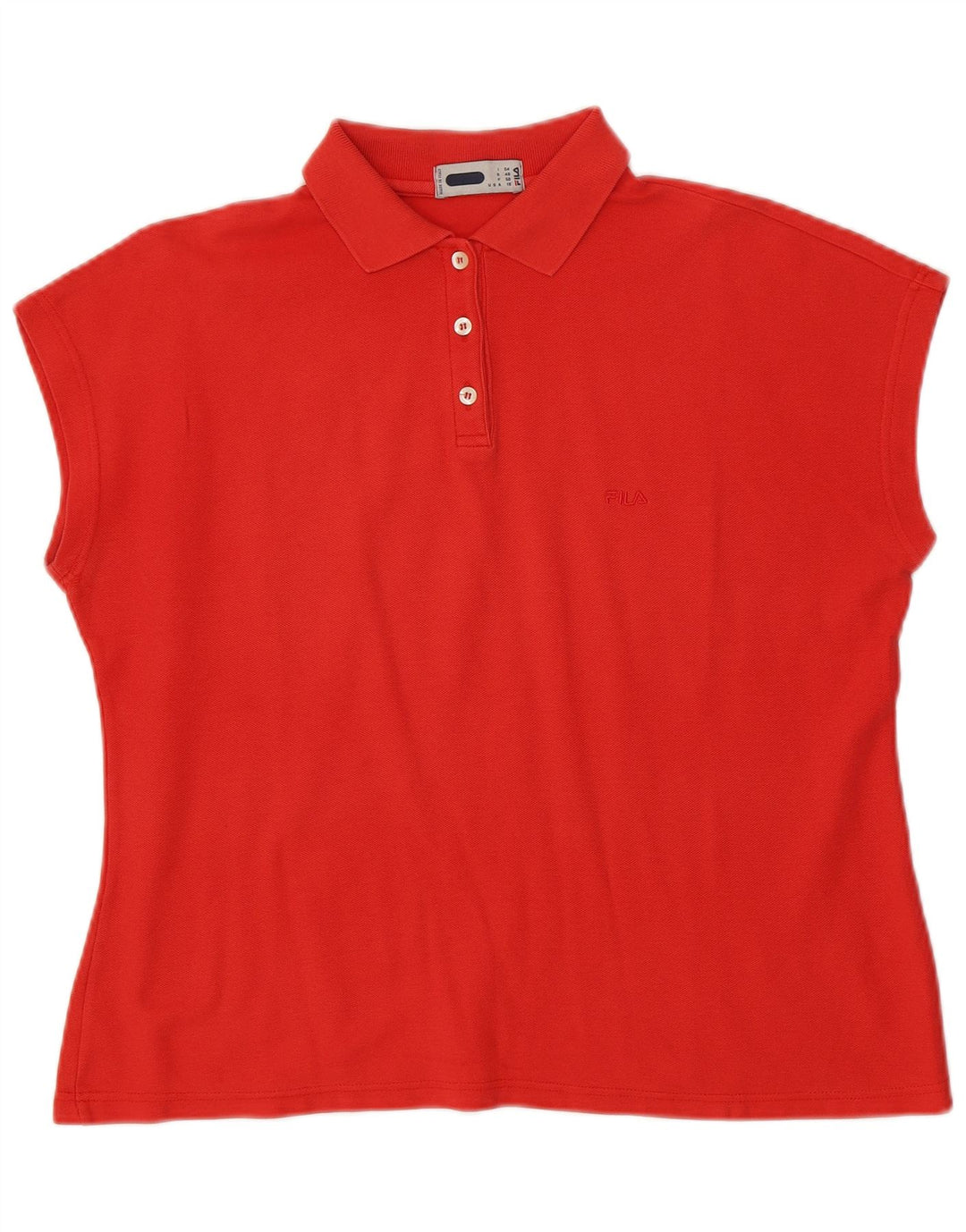Damska koszulka polo FILA IT 54 3XL czerwona