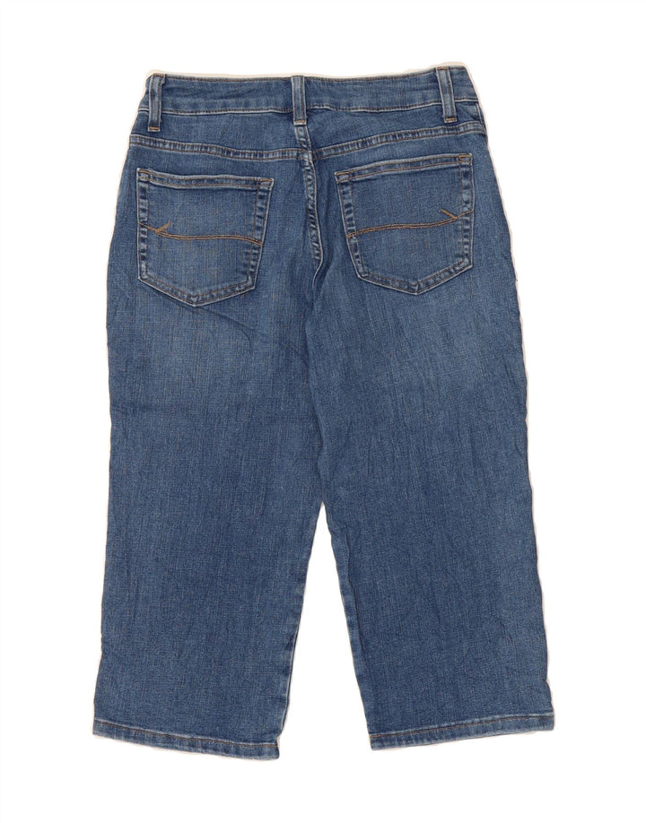 LEE Womens Relaxed Fit Mid Rise Capri Jeans US 6 Medium W30 L19 Blue Vintage Lee and Second-Hand Lee from Messina Hembry 