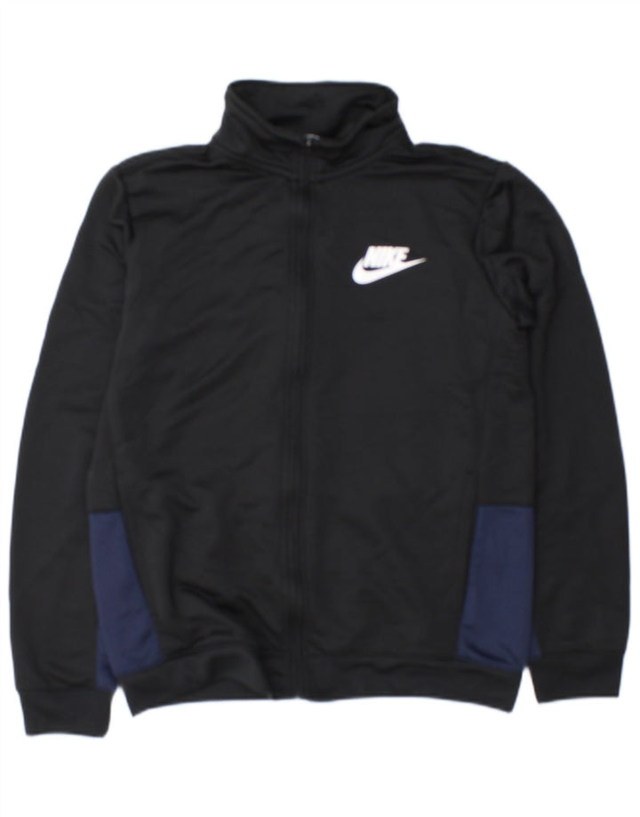Chłopięca kurtka dresowa Nike 13-14 lat XL, czarny, kolorowy poliester