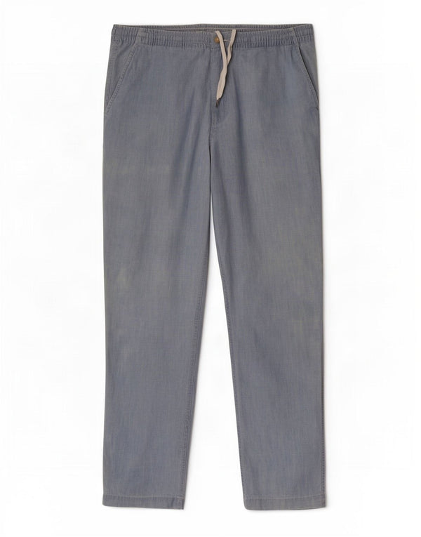 Męskie spodnie chino Polo Ralph Lauren o klasycznym kroju, duże W36 L29, niebieska bawełna