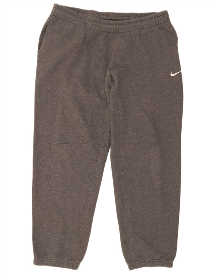 Męskie spodnie dresowe Nike XL, szare, bawełniane