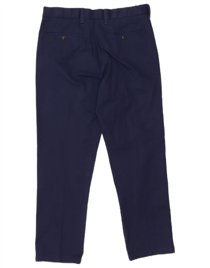 Spodnie męskie Marks & Spencer Blue Harbor Regular Chino W34 L29 Granatowe