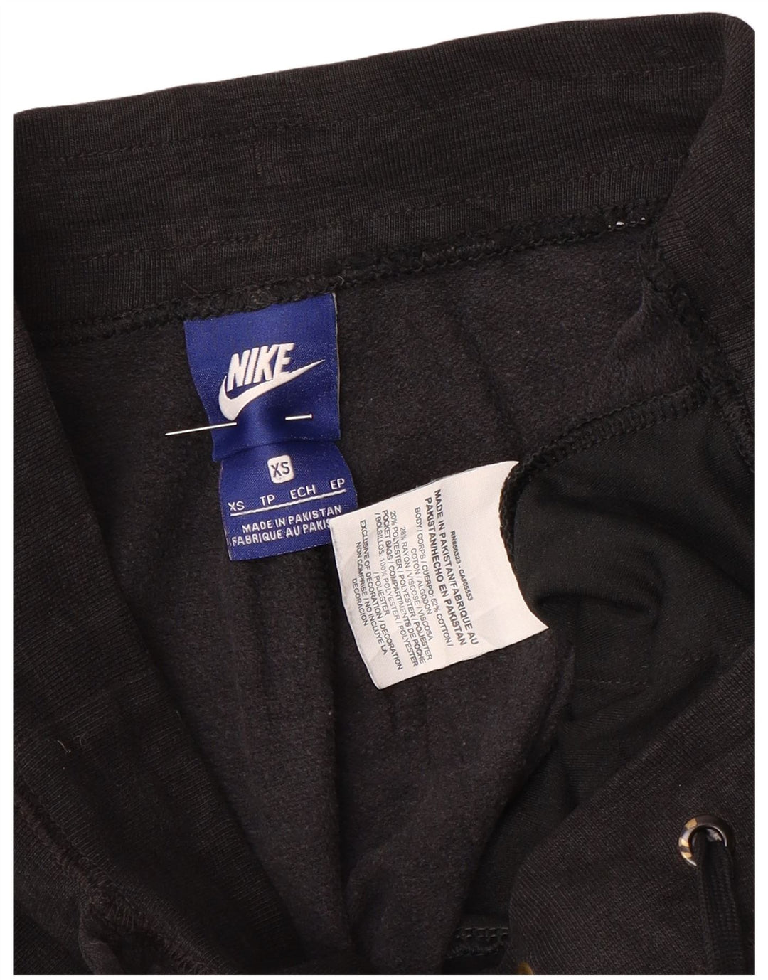 Męskie spodnie dresowe Nike Joggers XS, czarne, bawełniane