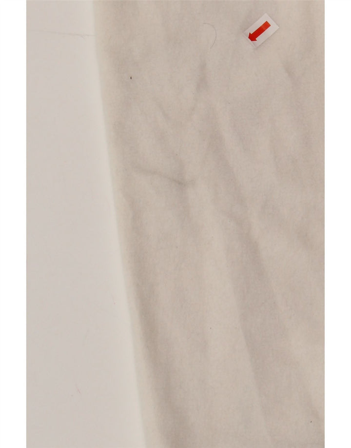 MOUNTAIN WAREHOUSE Womens Zip Neck Fleece Jumper UK 12 Medium  White Vintage Mountain Warehouse and Second-Hand Mountain Warehouse from Messina Hembry 
