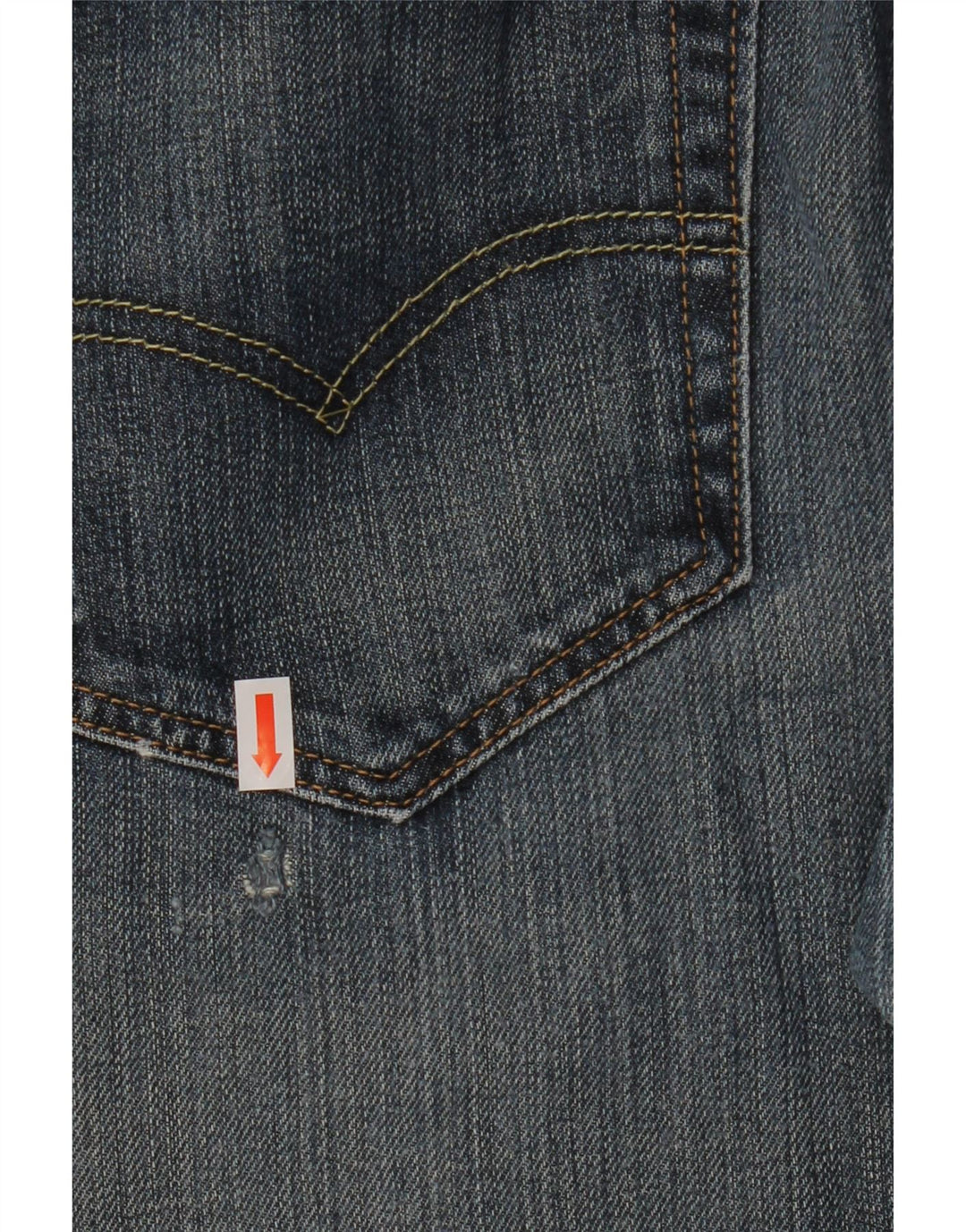 Męskie jeansy Levi's 501 Straight W36 L30 Niebieskie bawełniane